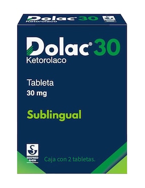 Tableta Sublingual Analgésicos / antiinflamatorio Dolac Ketorolaco