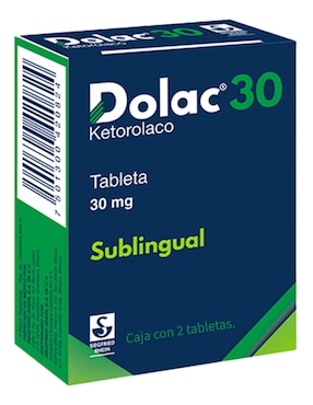 Tabletas para desinflamar y aliviar dolor intenso Dolac