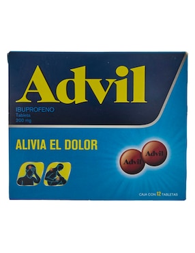 Tabaletas para desinflamar y aliviar dolor intenso Advil