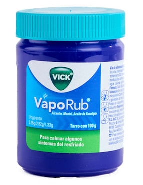 Ungüento para gripe y tos VapoRub