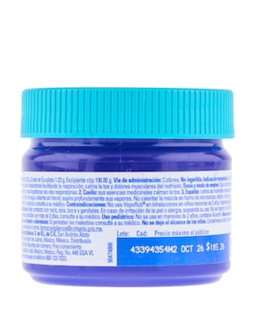 Bálsamo para gripe y tos Vaporub