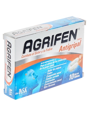 Pastilla para gripe Agrifen