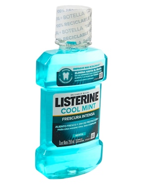 Enjuague bucal Listerine menta de 250 ml