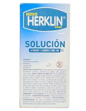 Tratamiento para cuero cabelludo Herklin eliminar piojos y liendres Armstrong Novo 2000