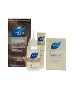 Tinte para cabello Coloration Permanente Phyto Botanical Pigments tono 7.0 rubio
