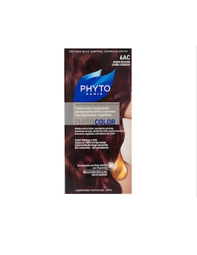 Phyto Color Phyto Paris 6AC Rubio Oscuro Caoba Cobrizo