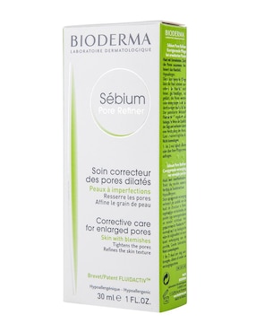 Crema facial recomendada para acné día y noche Bioderma Sébium para piel mixta y grasa