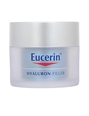 Crema facial recomendada para reafirmar de noche Hyaluron-Filler Eucerin todo tipo piel