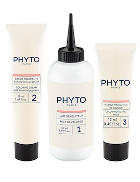 Tinte para cabello Coloration Permanente Phyto Botanical Pigments tono 5 Castaño claro