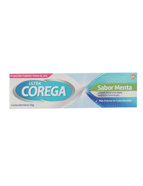 Adhesivo para prótesis dental Ultra Corega