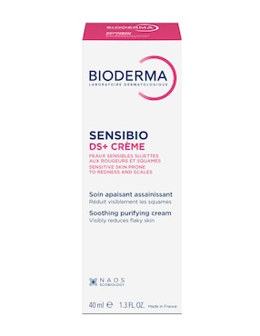 Crema facial recomendada para calmar la piel Bioderma Sensibio para piel sensible