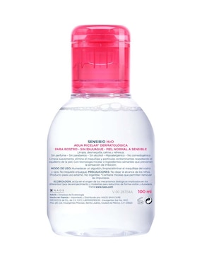 Limpiador facial Sensibio H2O Bioderma para calmar la piel
