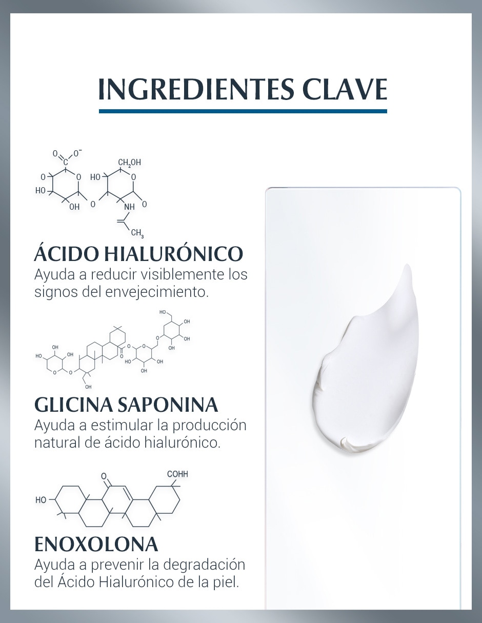 Crema facial recomendada para reafirmar de noche Hyaluron-Filler Eucerin todo tipo piel 4