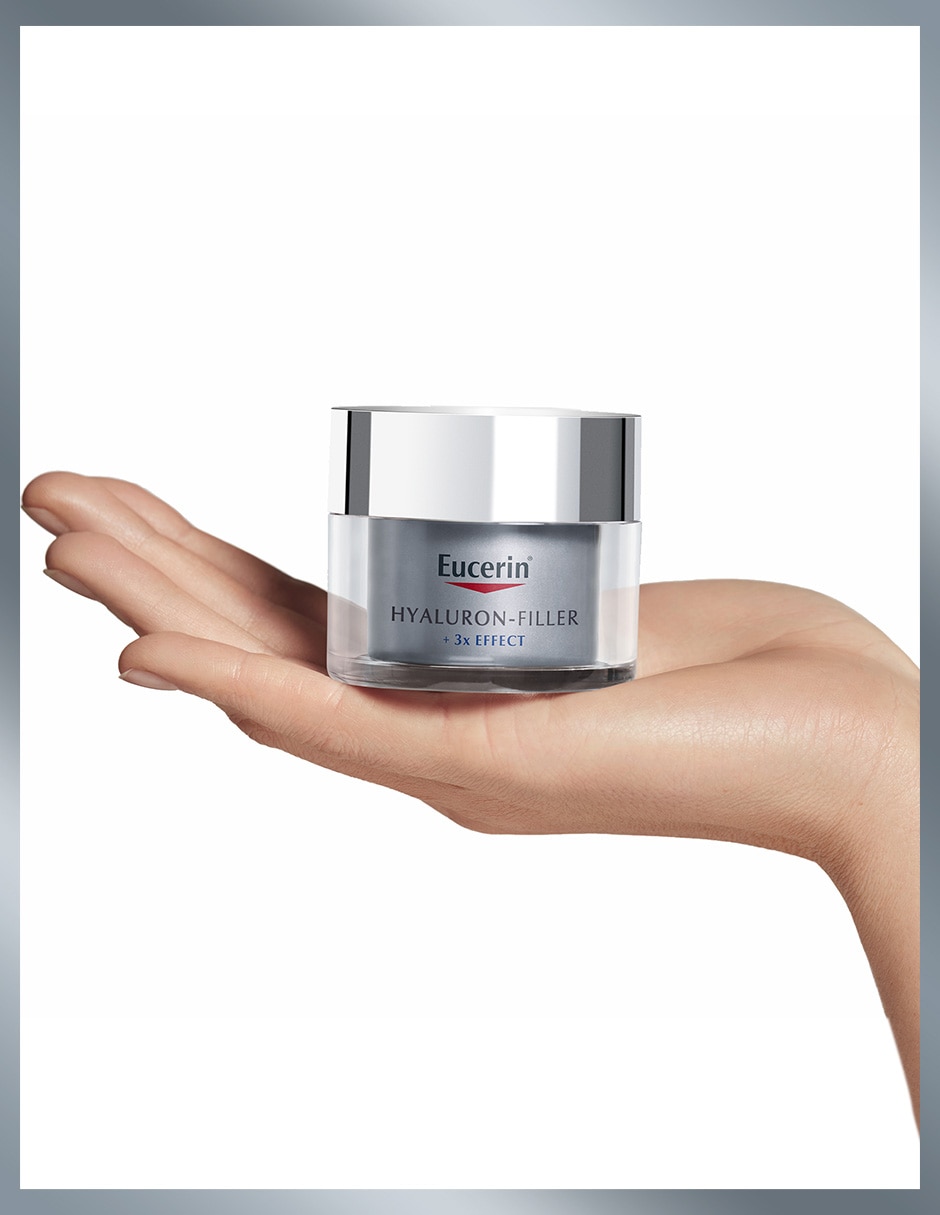 Crema facial recomendada para reafirmar de noche Hyaluron-Filler Eucerin todo tipo piel 7