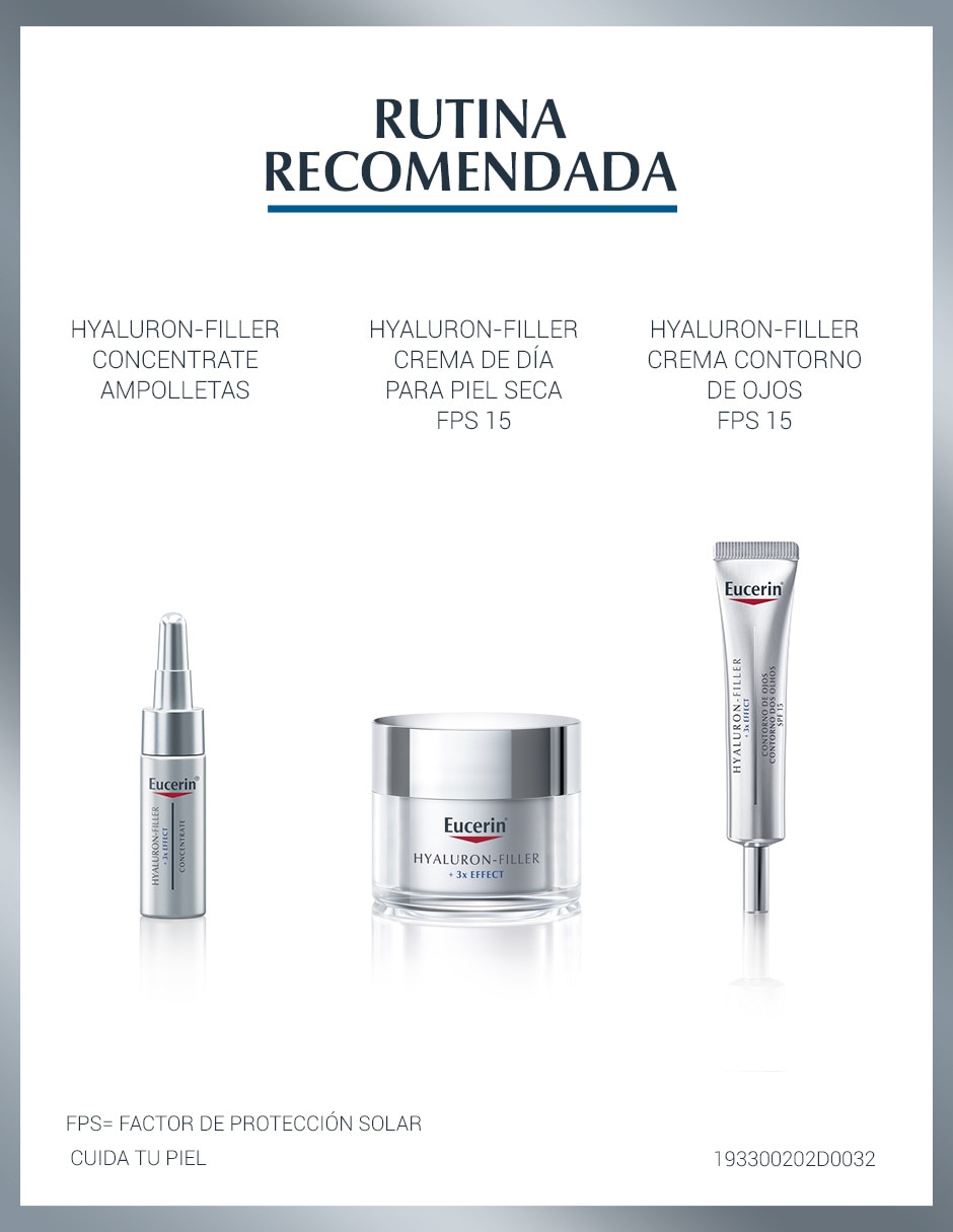 Crema facial recomendada para reafirmar de noche Hyaluron-Filler Eucerin todo tipo piel 8