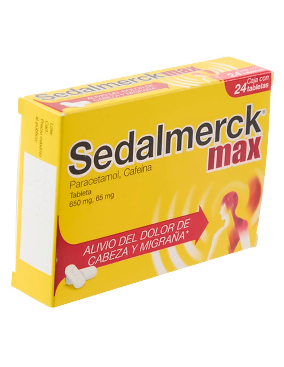 Tabletas para dolor de cabeza y migrañas Seda max 2