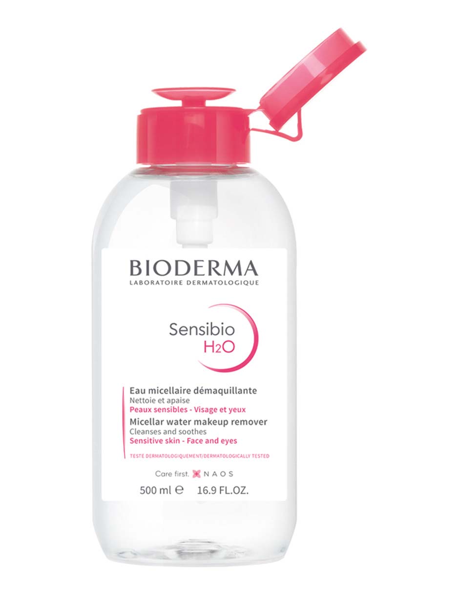 Bioderma Sensibio H2O Agua Micelar Desmaquillante para todo tipo de piel,  100 ml