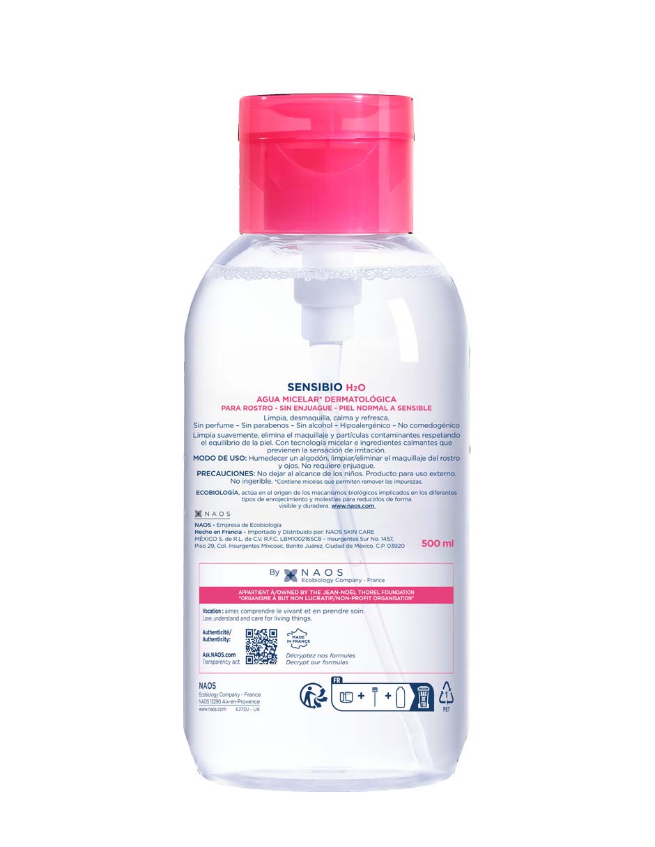 Limpiadores facial sensibio H2O para desmaquillar 7