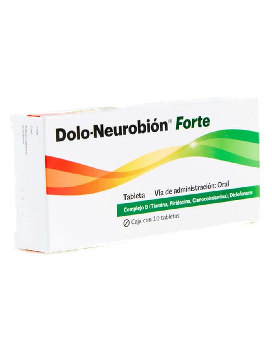 Tabletas para desinflamar y aliviar dolor intenso Dolo-Neurobión Forte 2