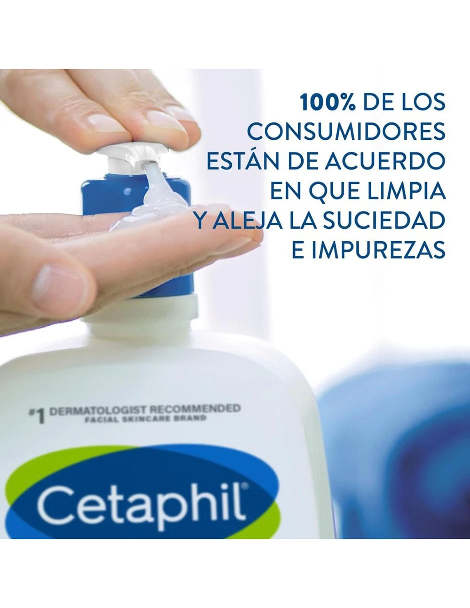 Limpiador facial limpiador facial Cetaphil para disminuir puntos negros 3