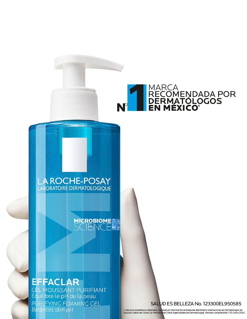 Limpiador facial Purifying Foaming Gel Effaclar para purificar 10
