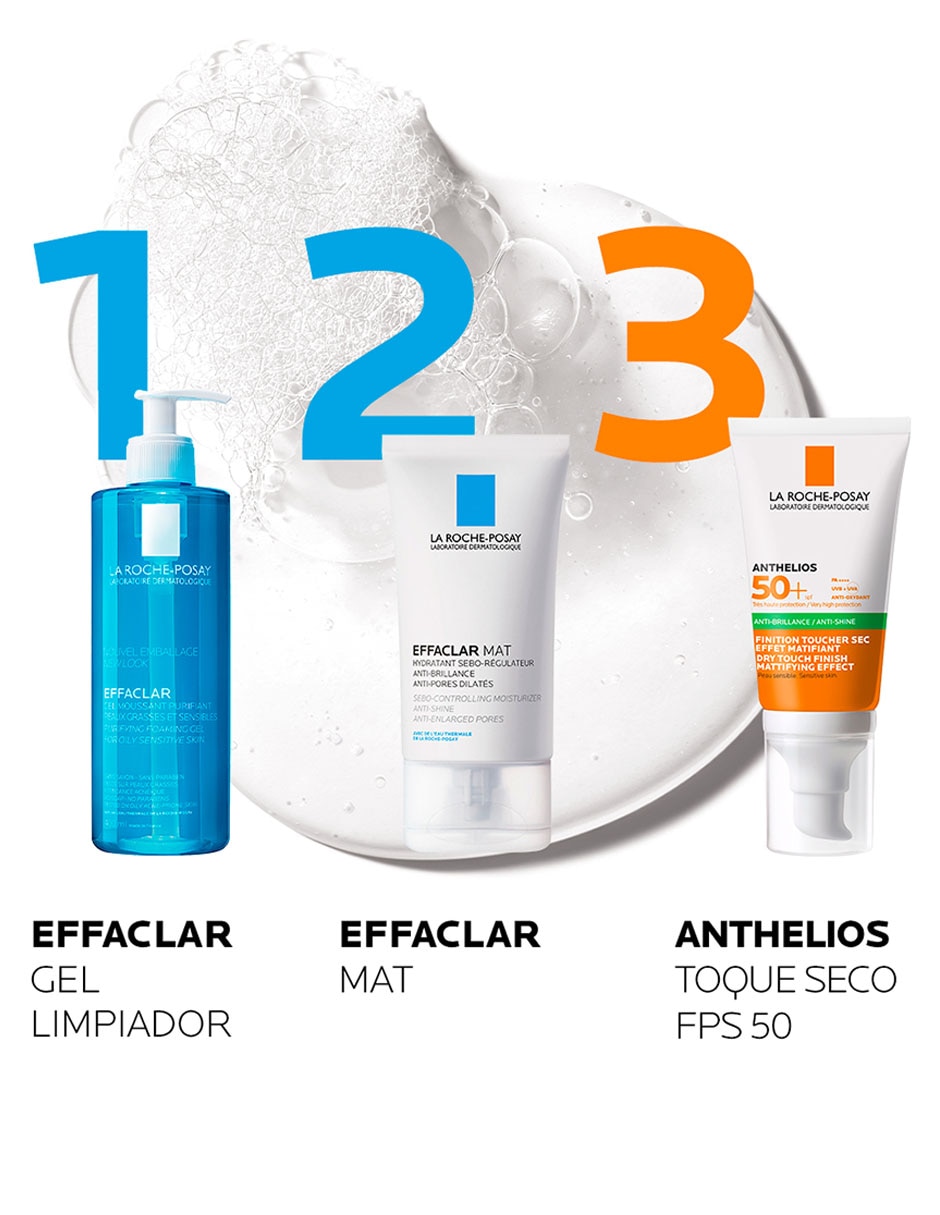 Crema facial recomendada para hidratar día y noche Effaclar para todo tipo piel 6