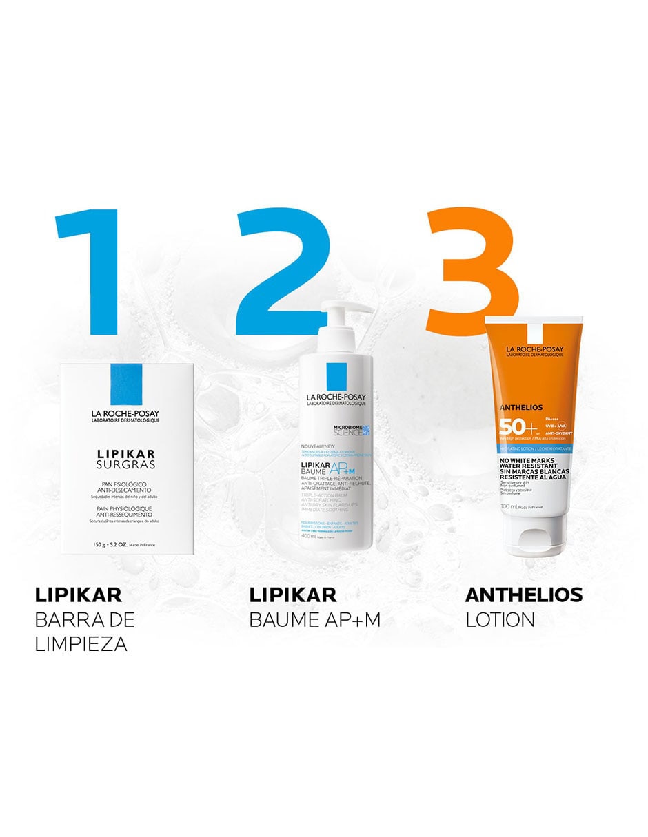 Jabón corporal Surgras Lipikar 7