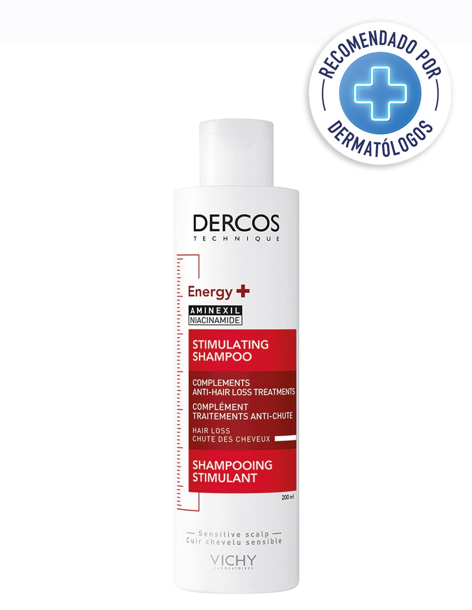 Shampoo anticaída para cabello Dercos Energy+ Dercos 2