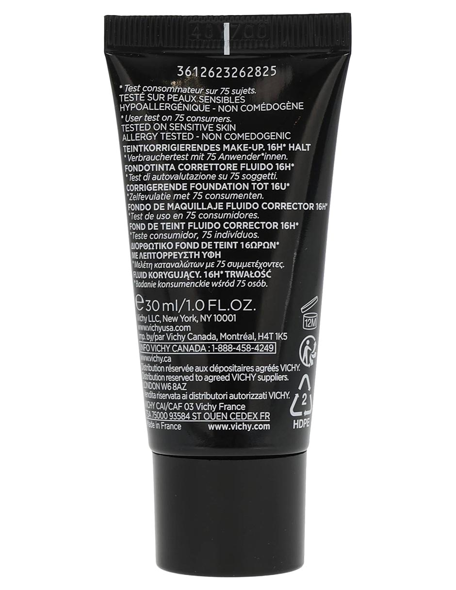 Base de maquillaje líquida Dermablend natural 3
