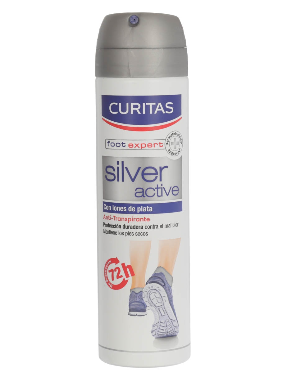 Desodorante pies en aerosol Silver Active unisex Desodorante pies en aerosol Silver Active unisex
