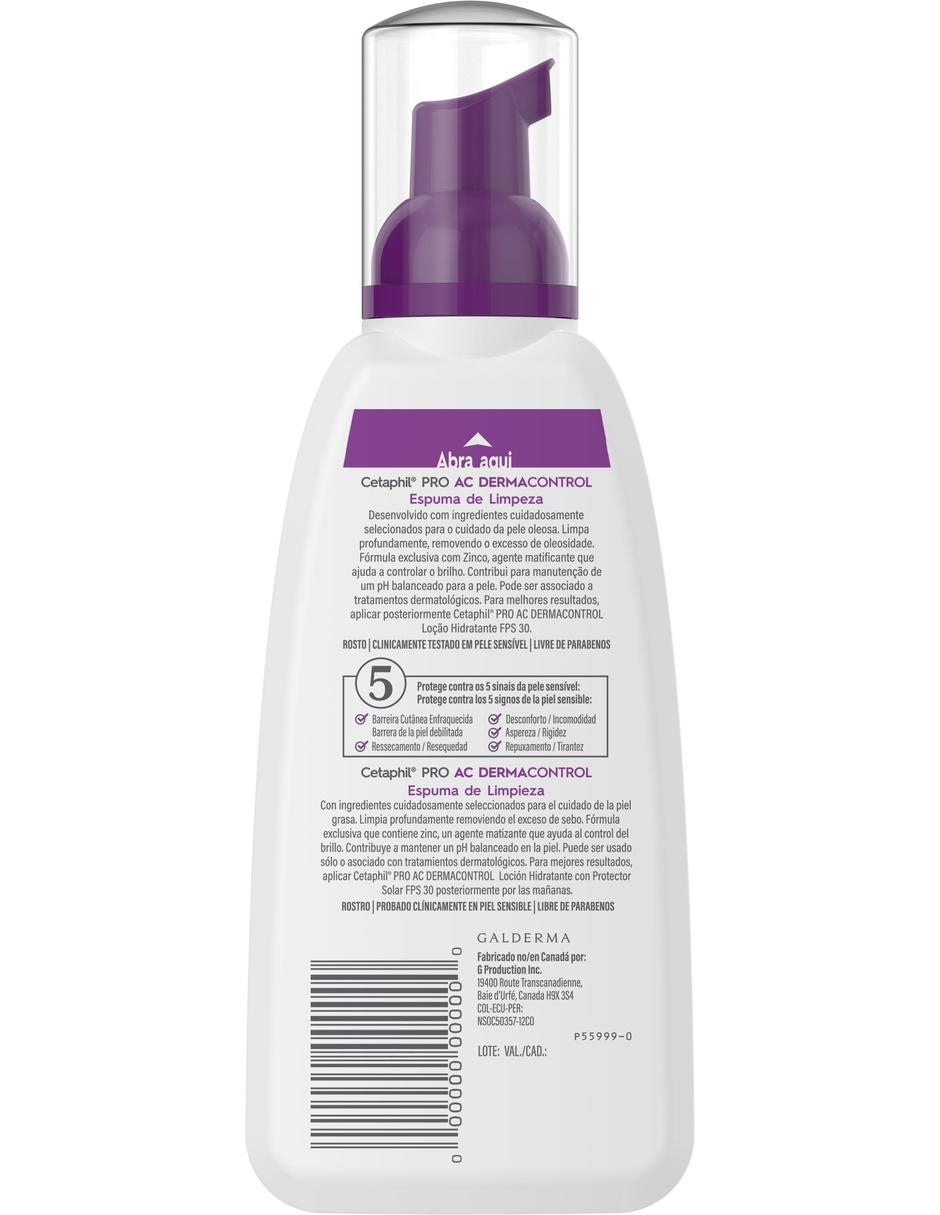 Limpiador facial DermaControl Espuma para acné 3