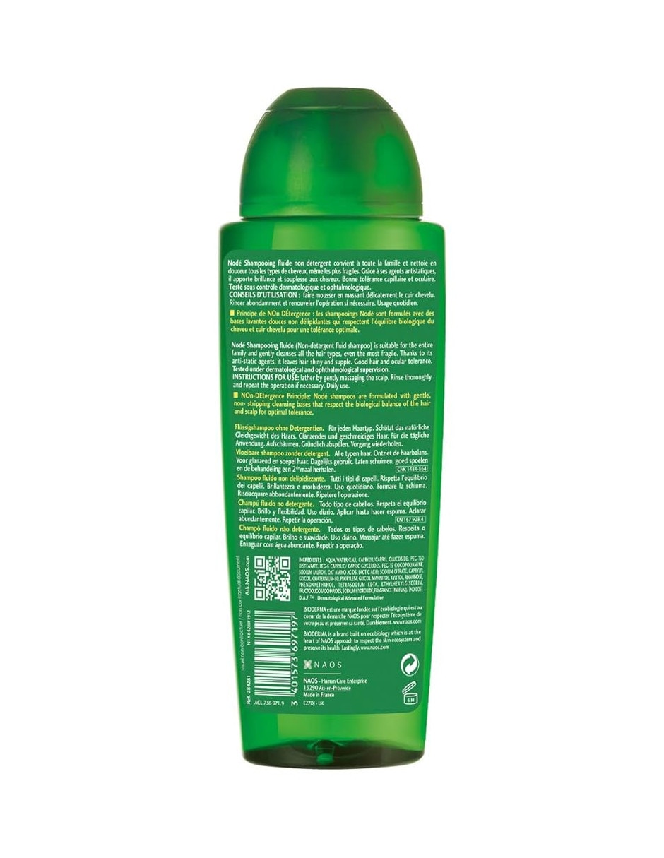 Shampoo para cabello Nodé 400 ml 4