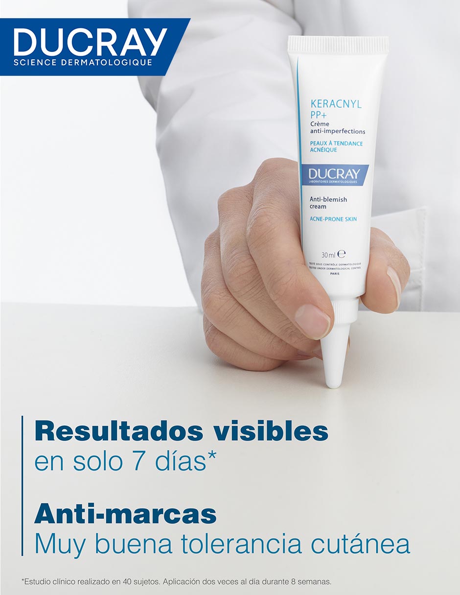 Tratamiento facial PP+ Crema Calmante Antiimperfecciones Keracnyl 2