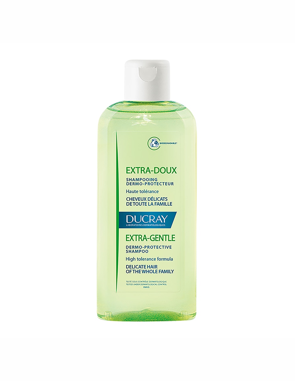 Jabón capilar extra suave shampoo dermoprotector uso diario 200 ml no aplica ducray
