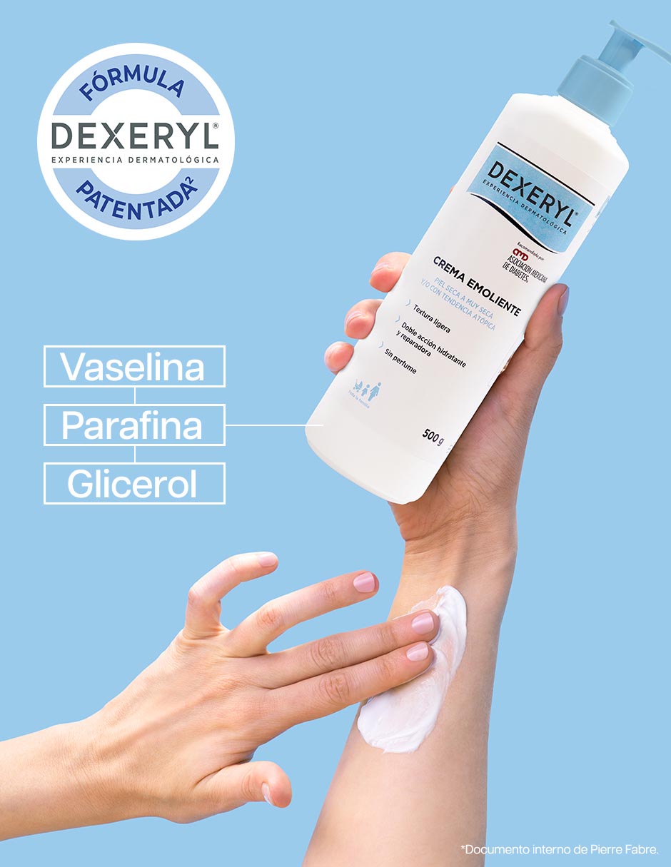 Crema para rostro y cuerpo recomendado para día y noche Dexeryl para piel seca 5