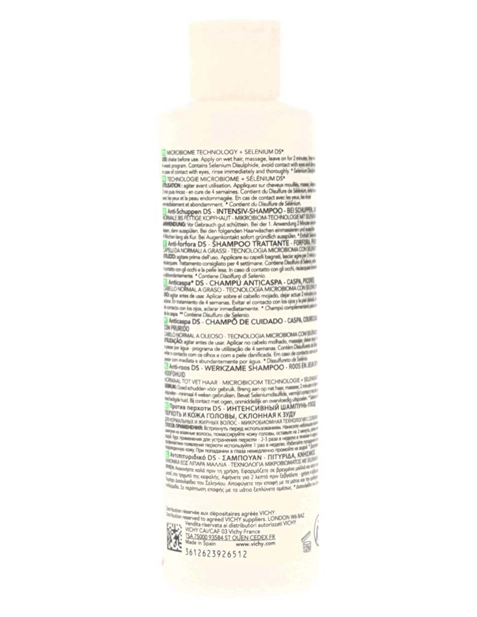Shampoo dermatológico caspa grasa para cabello normal y graso Selenium Ds Salicylic Acid 9
