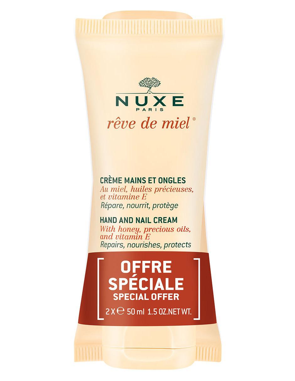 Crema para manos recomendada para hidratar día y noche Rêve De Miel para todo tipo piel