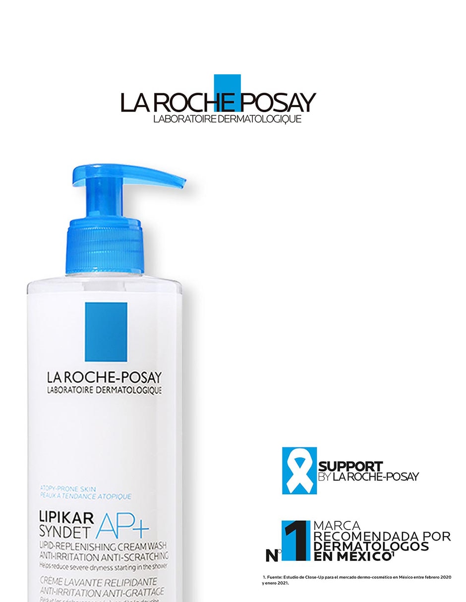 Jabón corporal Lipid-Replenishing Cream Wash Lipikar La Roche Posay |  Liverpool