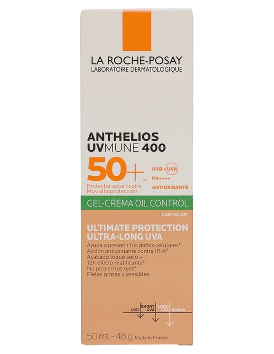 LRP ANTHELIOS TOQ SECO 50+ COLOR 50ML