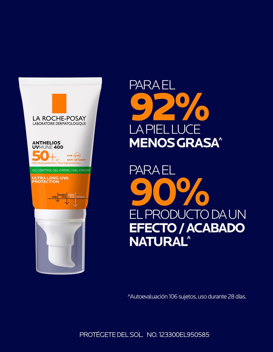 Protector solar FPS 50+ Anthelios UVMune 400 50 ml 6