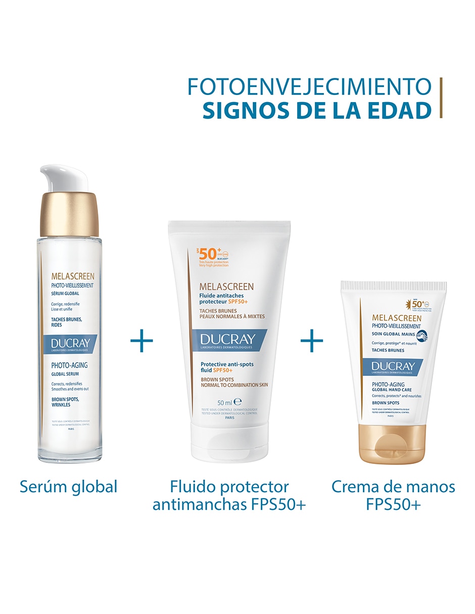 Sérum antimanchas facial Suero global fotoenvejecimiento, antimanchas y antiarrugas 30 ml Melascreen todo tipo de piel 6