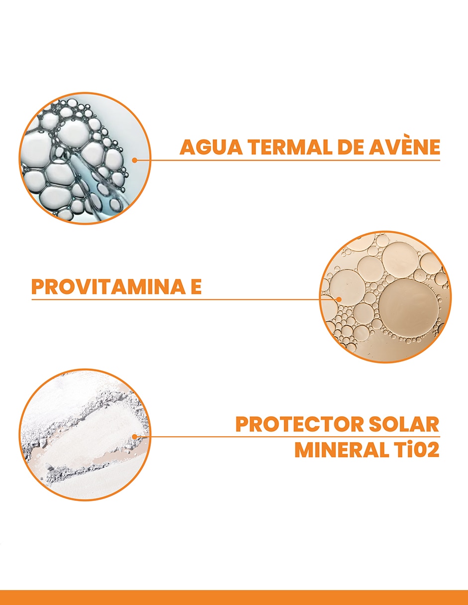 Protector solar FPS 50 fluido mineral spf 50+ eau thermale 40 ml 5