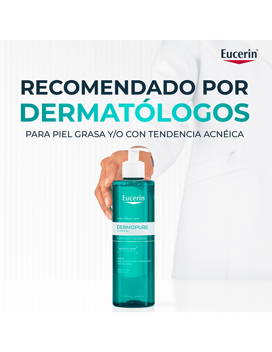 Gel facial Dermopure para purificar 8
