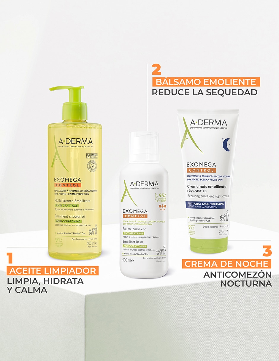 Aceite corporal Exomega 7