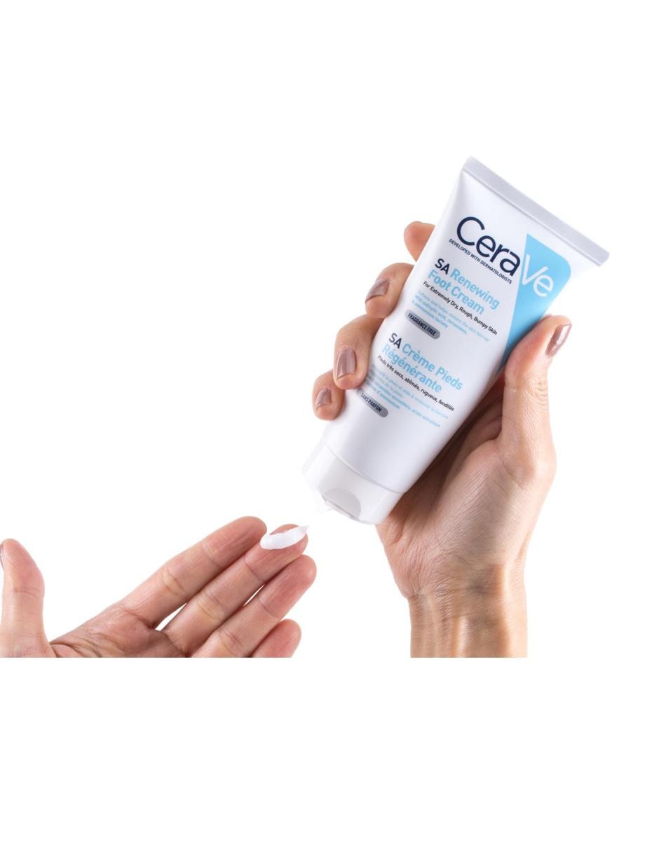 Crema para pies recomendada para hidratar de día y noche CERAVE para todo tipo piel 2