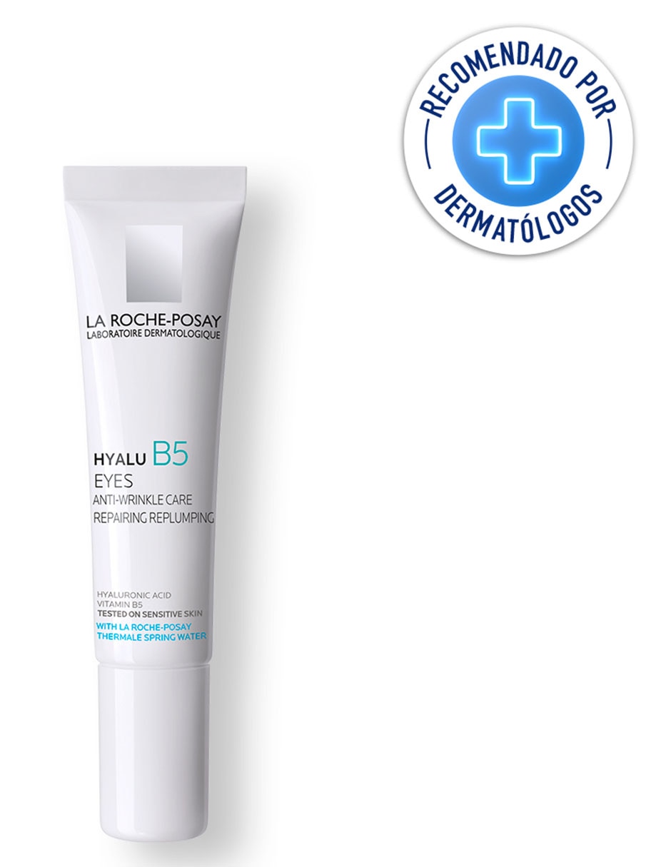 Crema para contorno de ojos recomendada para prevenir signos de la edad día y noche Hyalu B5 para piel sensible 9