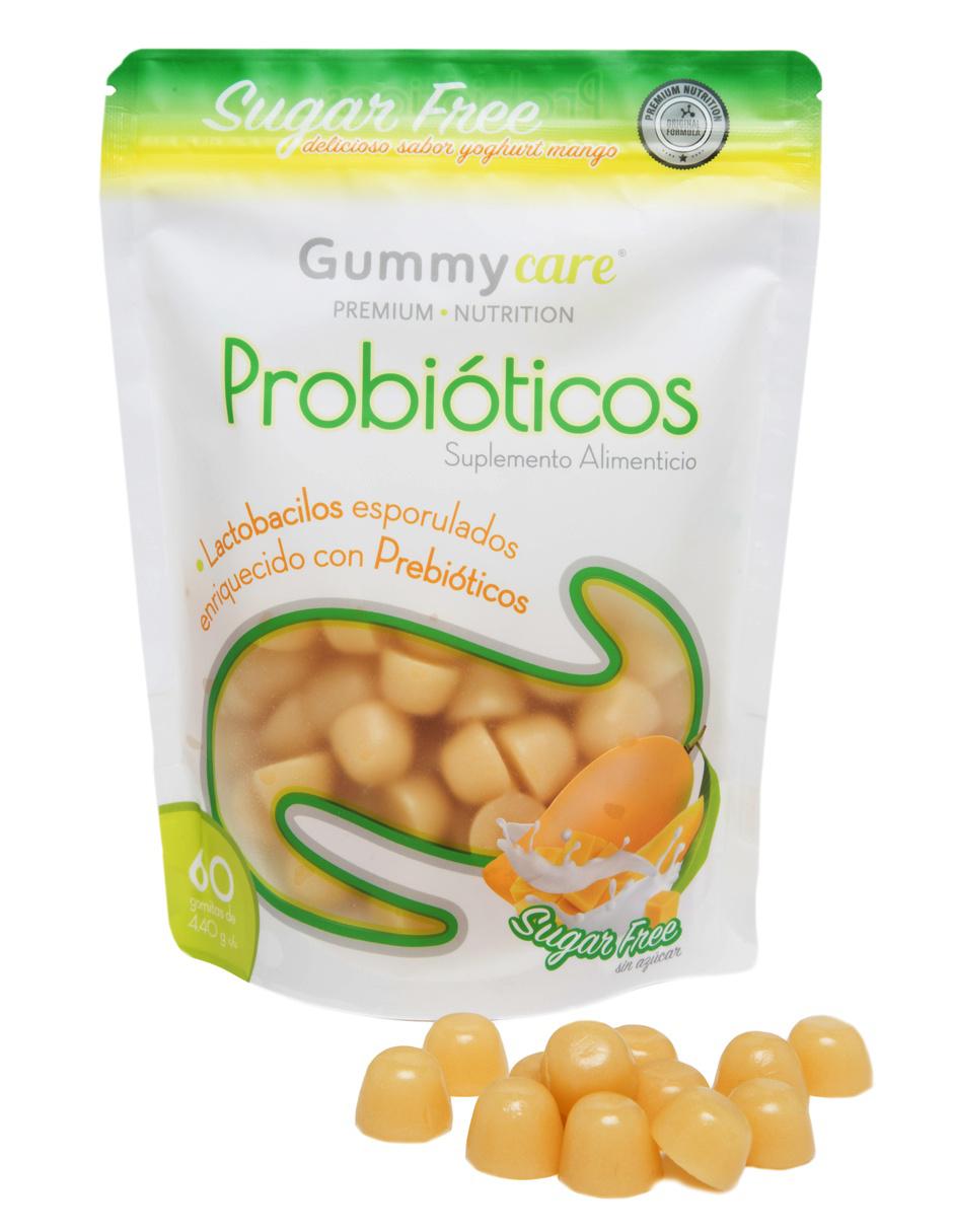 Suplemento alimenticio Gummycar con Prebióticos sabor mango de 60 gomitas 2
