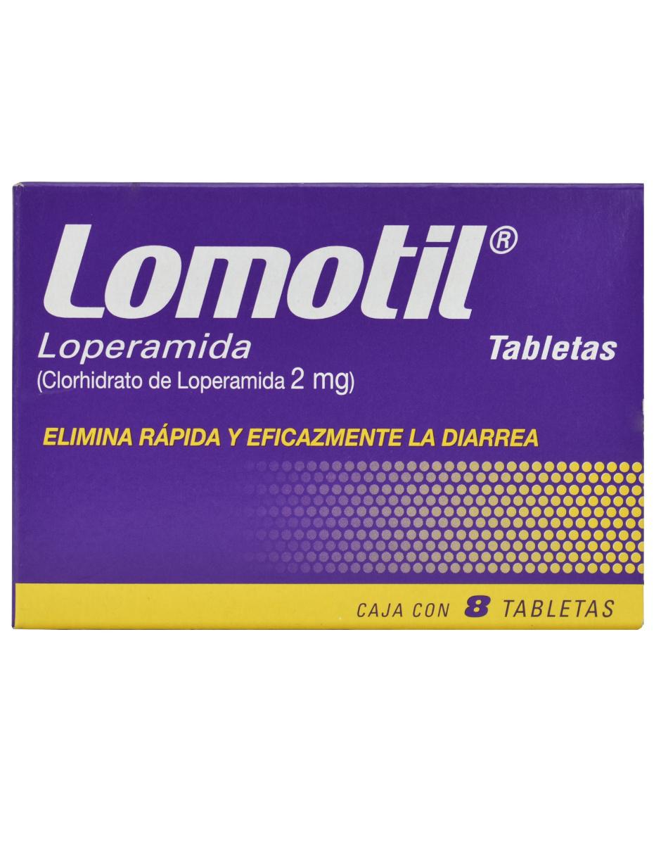 Tabletas para malestar estomacal Lomotil