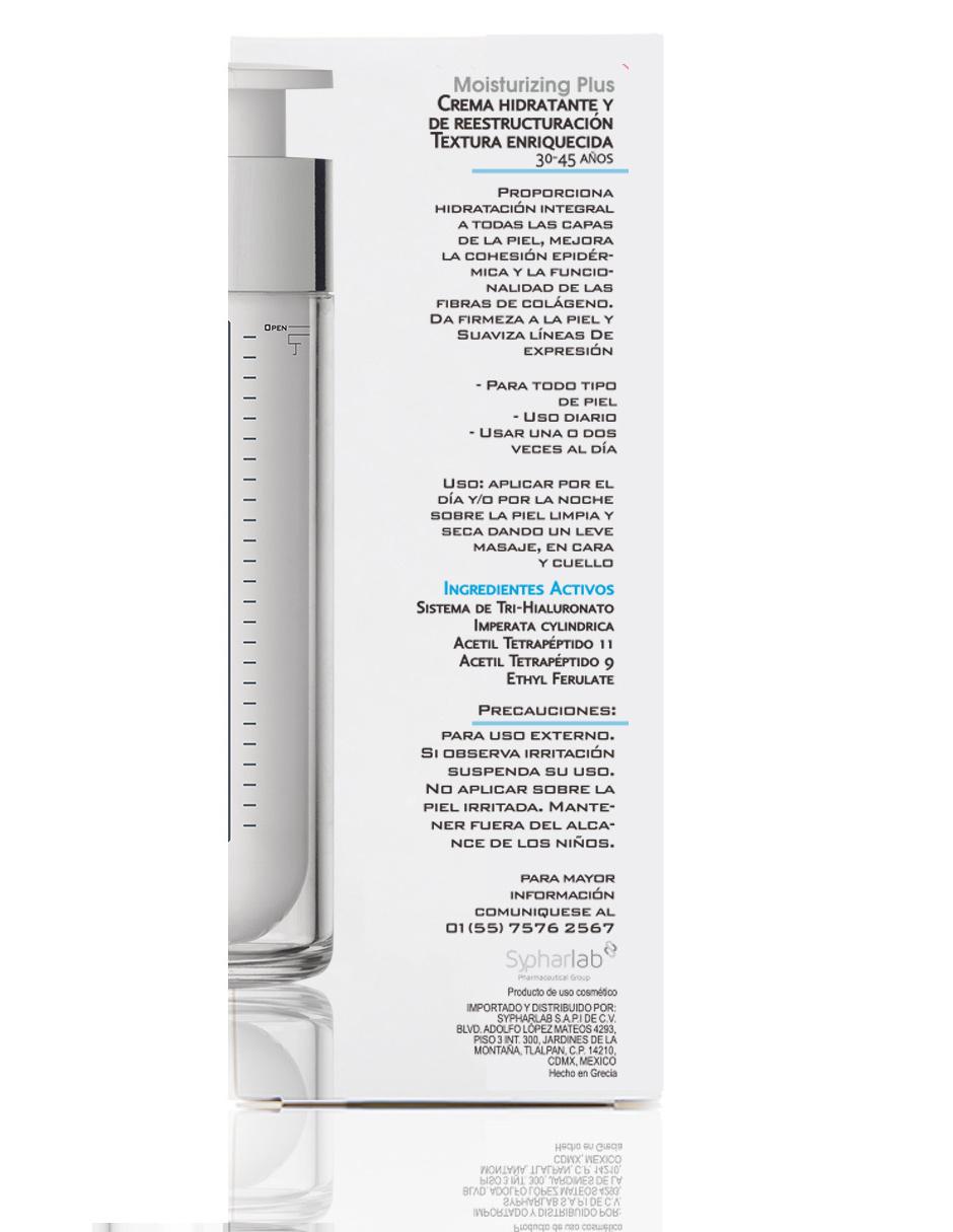 Crema hidratante Moisturizing Plus 2