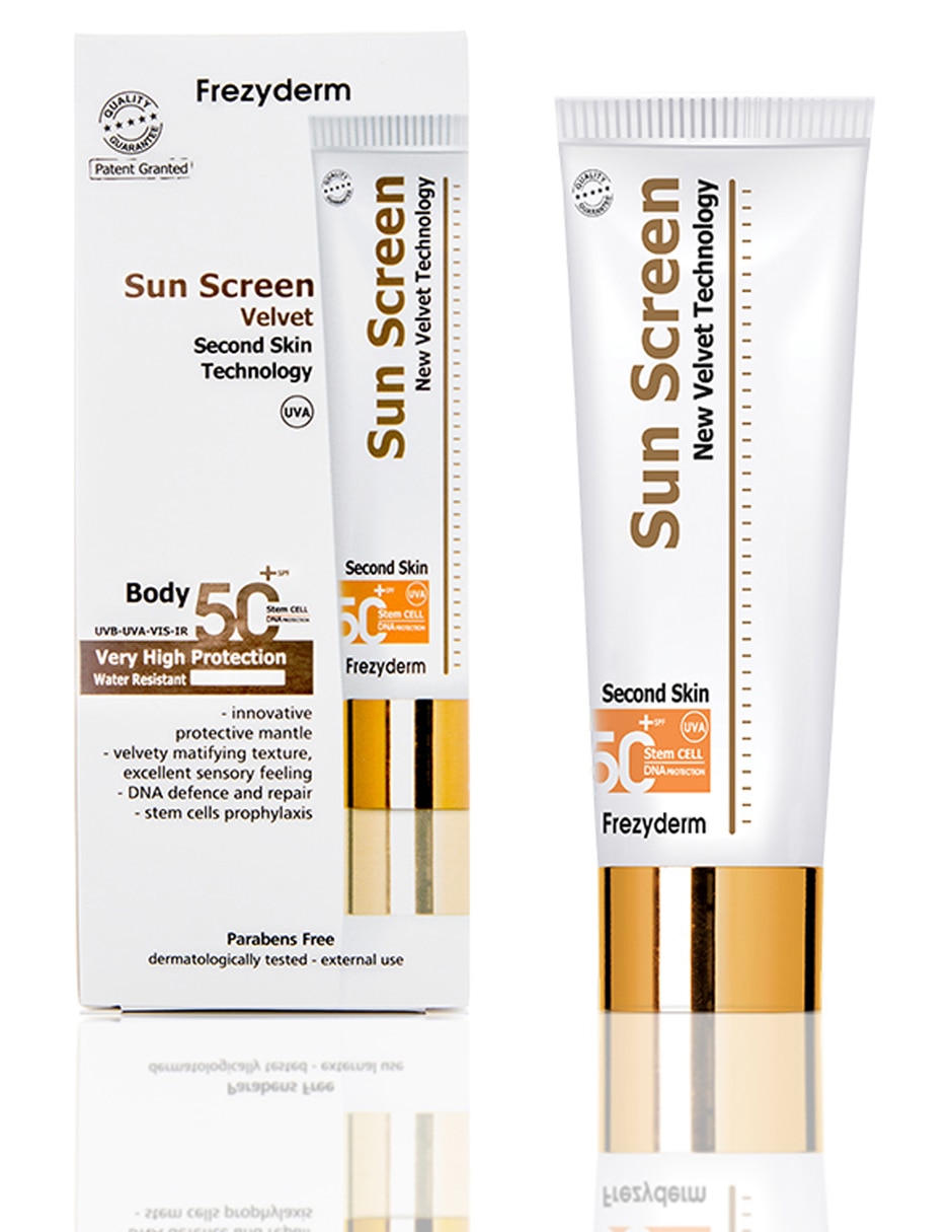 Protector solar FPS 50 sun screen new velvet 125 ml 2